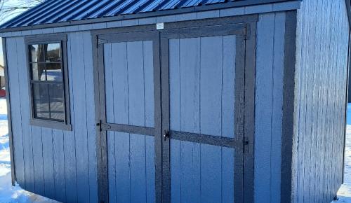 Garden Cottage Shed by Better Way Sheds door & window in 12' side